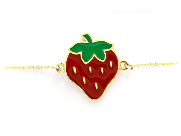 Strawberry Kids Bracelet Jewelry